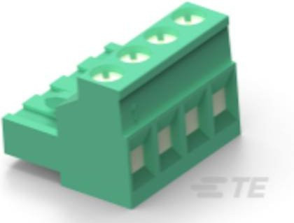 TE Connectivity 1546108-6 Box in Grau und Grün - Bild 1