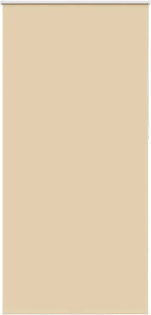 vidaXL Verdunkelungsrollo aus Polyester in Beige, B/H: 90 x 210 cm - Bild 1