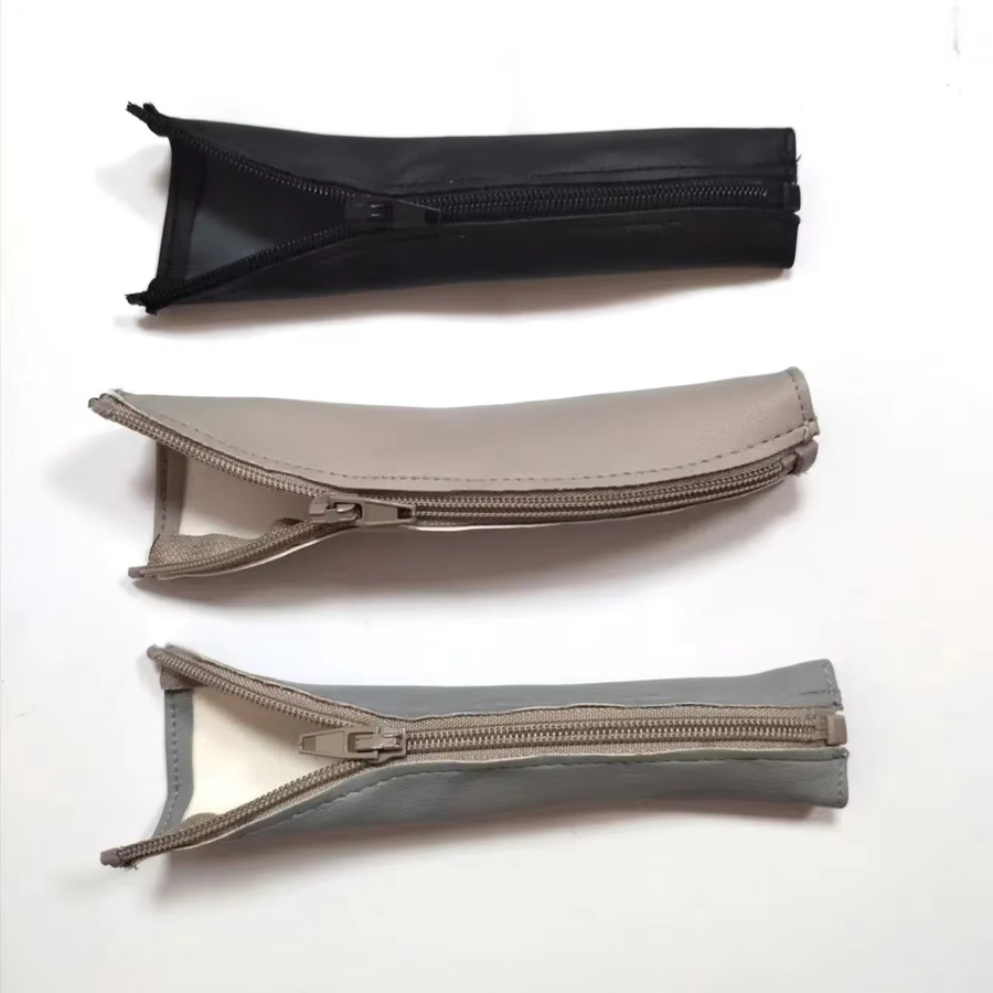 Sony Ersatz Stirnband Kissen aus Leder mit Reißverschluss für WH-1000XM3 und XM4 in Gold - Bild 1