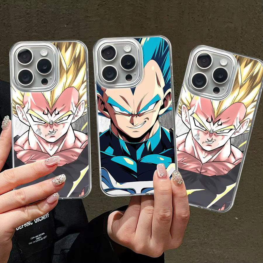 Handyhülle Dragon Ball Vegeta für Apple iPhone 11 bis 17 Pro Max, Multicolor - Bild 1