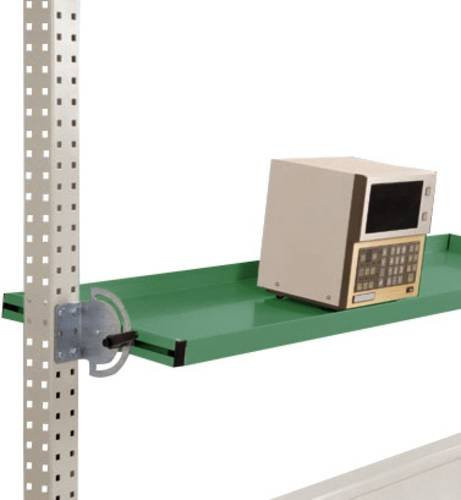 Manuflex AS1712.6011 Neigbare Ablagekonsole für PACKPOOL Packtische, Nutztiefe: 19,5 cm, für Tischbreite: 150 cm - Bild 1