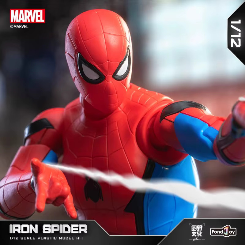 Fondjoy Marvel Spider-Man Stark Anzug, Actionfigur, 1/12 Maßstab - Bild 3