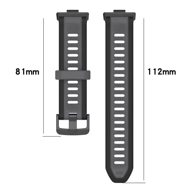 Huawei Uhrenarmband Silikon, Bicolor, Unisex - Bild 4