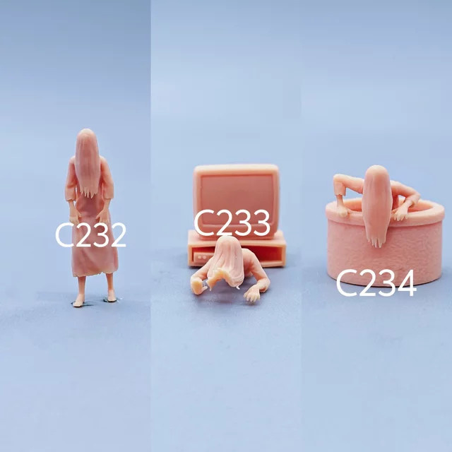 EHCMODEL Figuren Modell Harz, Maßstab 1:64, Miniaturen - Bild 1