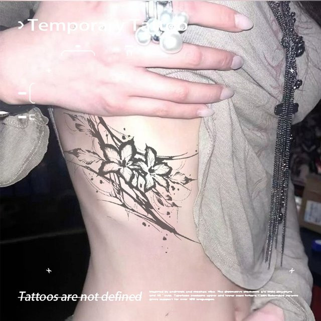 Fancy Toys Temporäre Tattoos, Rose Kräutersaft, Wasserdicht - Bild 1