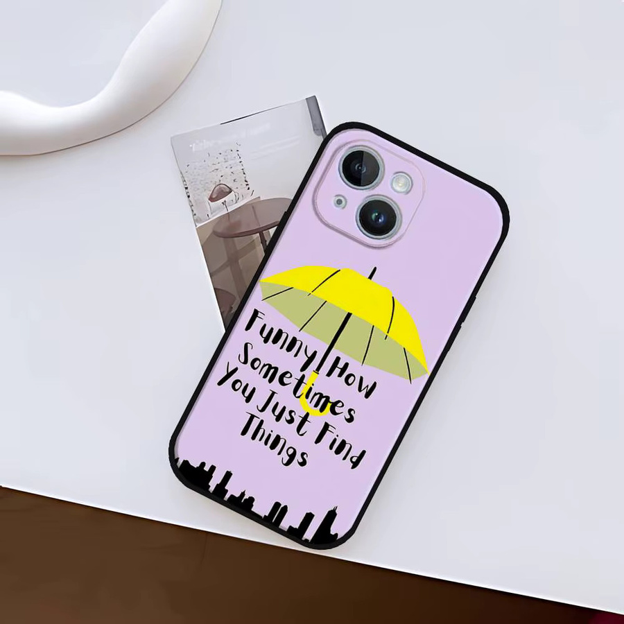 How I Met Your Mother Handyhülle für iPhone 11 bis 17 Pro Max, weiche Schutzhülle, Schwarz - Bild 5