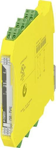 Phoenix Contact Sicherheitsrelais PSR-PC40-2NO-1DO-24DC-SC, Farbe: Gelb, B/H/T: 12,5 x 112,2 x 114,5 mm, Betriebsspannung: 24 V/DC, 2 Schließer - Bild 1