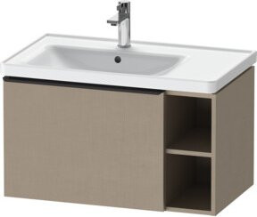 Duravit Waschtischunterschrank D-Neo Wandhängend Schwarz/Beige B/T/H: 78,4 x 44,0 x 45,2 cm - Bild 1