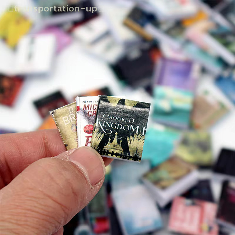 100 Stück JETTING Miniatur Bücher und Notebooks als Puppenhaus Möbel Dekoration in Multicolor - Bild 4