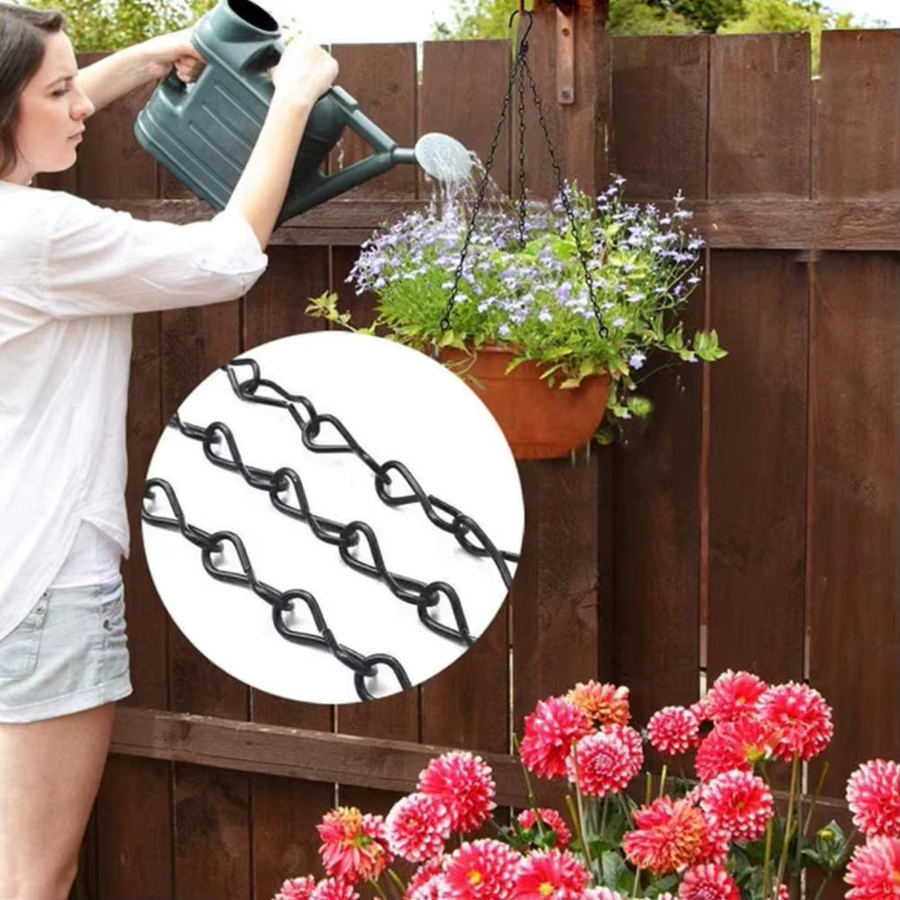 Hängende Blumentopf-Kette für Pflanzkörbe und Gartenanhänger - Bild 4