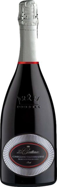 Le Contesse Prosecco Spumante, Glera, Valdobbiadene, Brut, 0,75 l - Bild 1