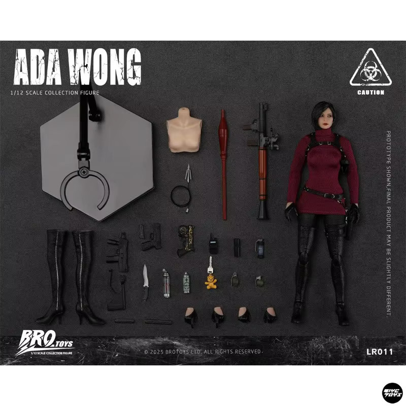 BROTOYS Ada Wong, Actionfigur, 6 Zoll, Komplettset, Modellspielzeug - Bild 3