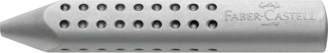 Faber-Castell Radiergummi Grip in Stiftform, Grau - Bild 1