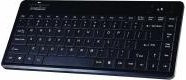 Perixx PERIBOARD-505H PLUS Kabelgebundene Tastatur mit Trackball und 2 USB-Hubs, QWERTY US Layout, Schwarz - Bild 1