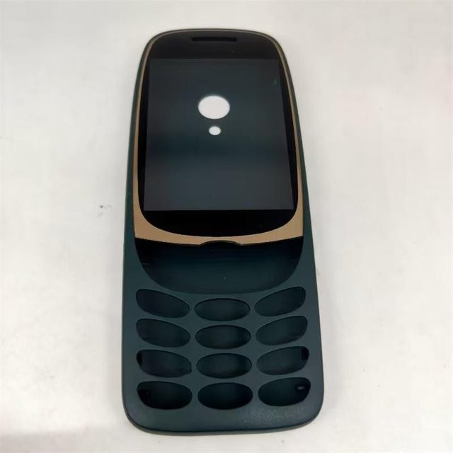 Nokia 6310 2021 4G Ersatzgehäuse Akkuabdeckung in Grün ohne Tastatur - Bild 1