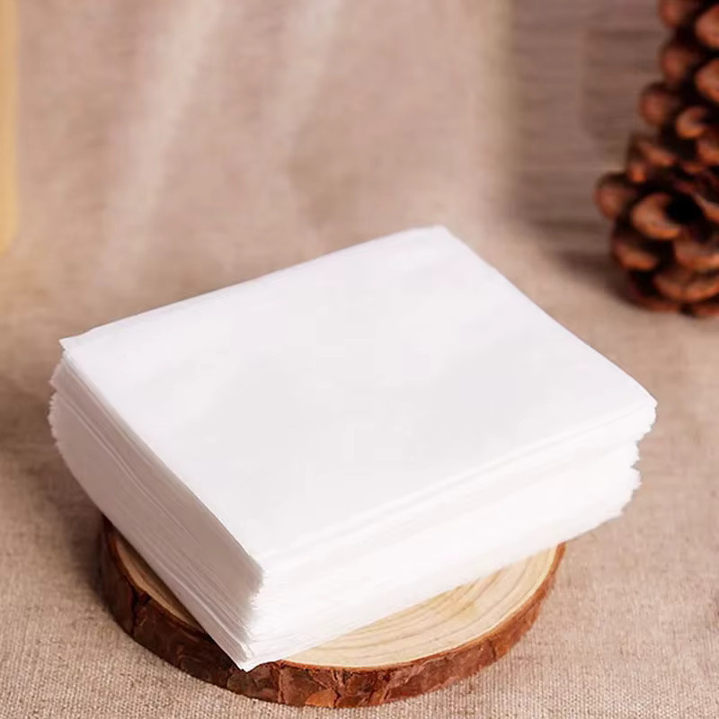 500 Stück YUAYO Einweg-Teebeutel aus biologisch abbaubarem Filterpapier, wärmeversiegelt, weiß, leer für Tee, Kaffee oder Kräuter - Bild 5