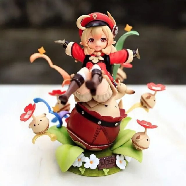 Bandai Genshin Impact Klee, Action Figure, 18 cm, Mädchen Modell Kit - Bild 1