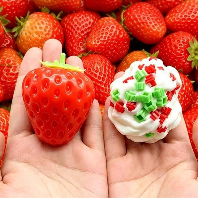 Pudding Stressball Squishy Modell Spielzeug, multi - Bild 1
