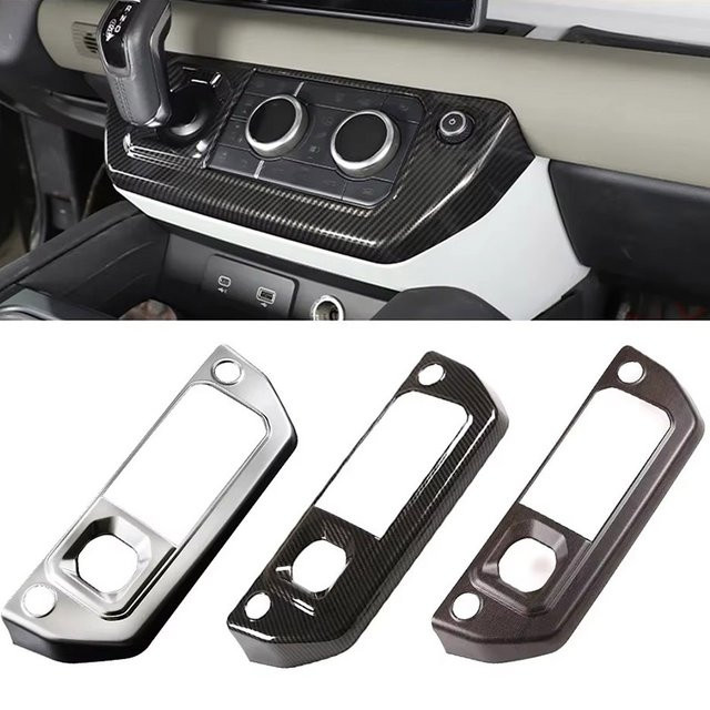Dashboard-Zierleiste für Land Rover Defender 90 und 110 L663 (2020-2024) zur Abdeckung der Getriebe-Mittelkonsole - Bild 1