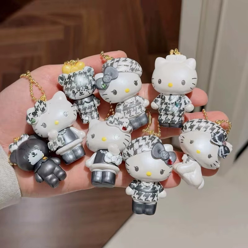 Sanrio Kt Katze Jubiläums-Limited-Edition, Blindbox-Spielzeuge, Figuren und Schlüsselanhänger, Einzelfigur - Bild 3