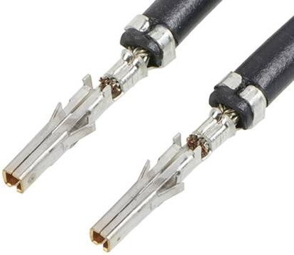 Molex Crimpkontakt mit Litze 2153401224 Bulk in Schwarz, Gold und Silber - Bild 1