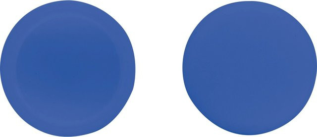 LUX-TOOLS Abdeckkappe für Nummernschildschraube aus Kunststoff, Blau, Ø 12 mm, 2 Stück - Bild 1