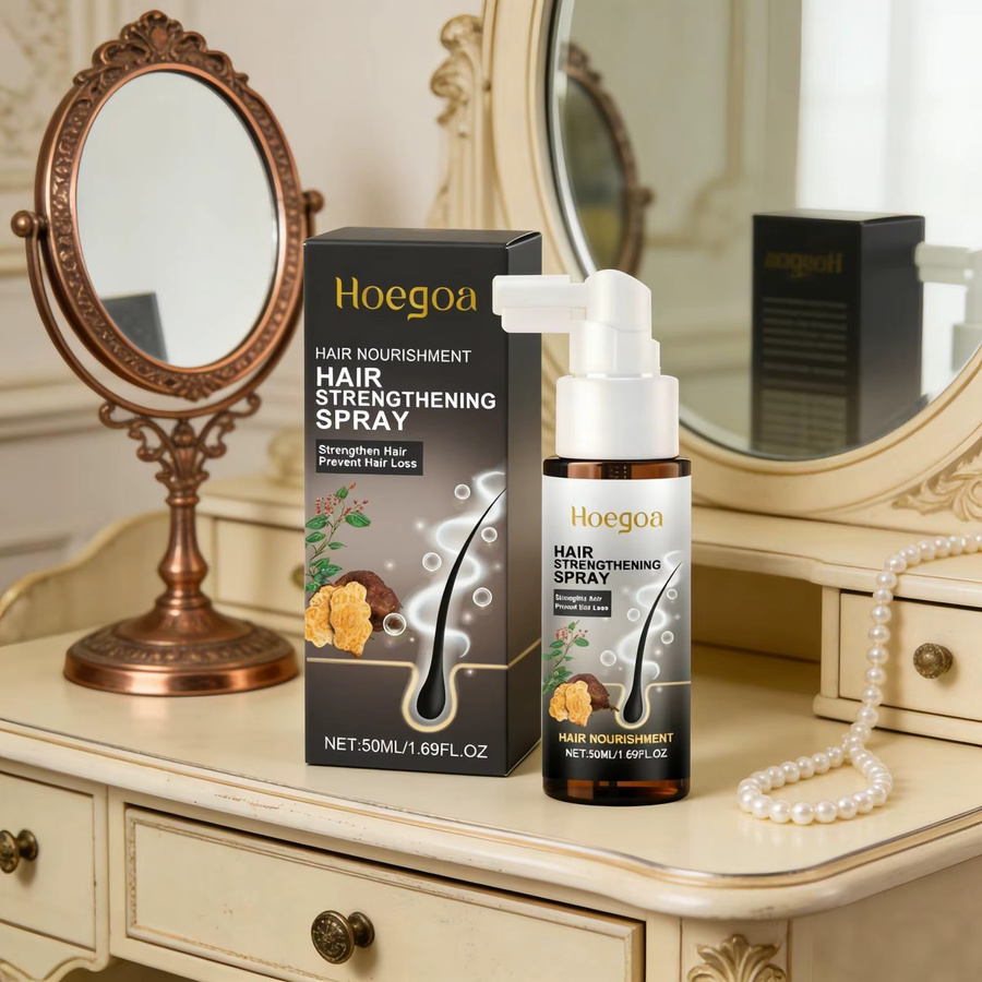 Hoegoa Haarstärkungsspray Rosmarin, 50 ml, Unisex - Bild 5