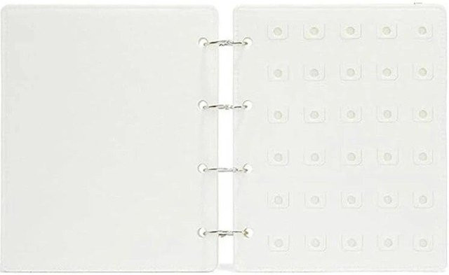 Mango Event Schuh-Charm Organizer aus Filz und Kunststoff in Weiß - Bild 1