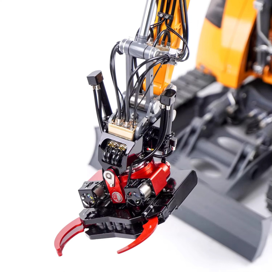 AT 99 MODEL RC Bagger Metall-Hydraulikgelenk, 1:14, Zubehör - Bild 2