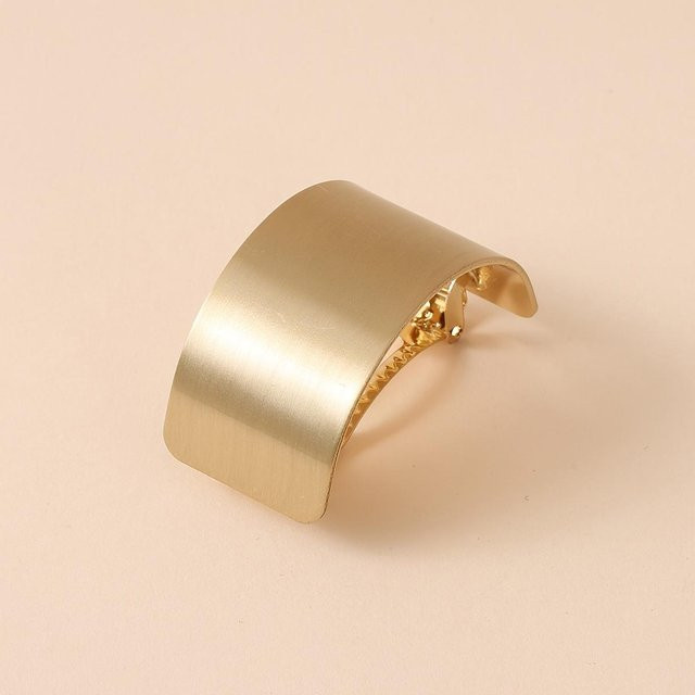 Haarspange, goldgelb, Pferdeschwanz-Clip-Design, Unisex - Bild 1