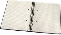 SIGEL Conceptum Collegeblock schwarz, liniertes A5 Format, Breite: 17,4 cm, Höhe: 21,4 cm - Bild 1