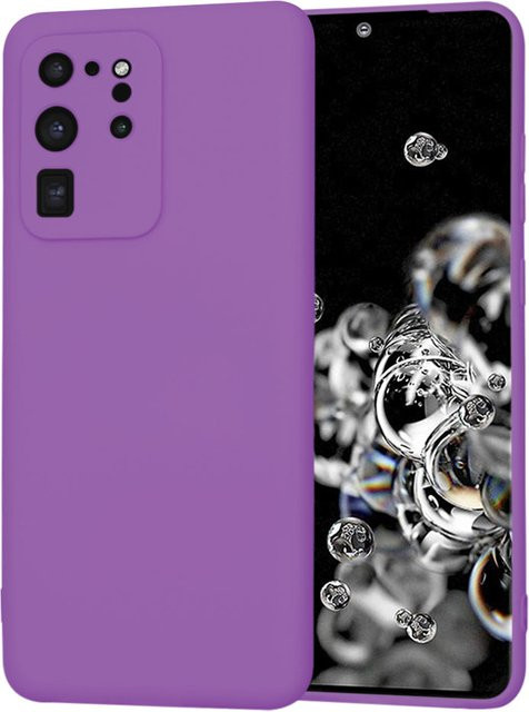 Techsuit SoftFlex Schutzhülle für Samsung Galaxy S20 Ultra 5G G988 in Lila - Bild 1
