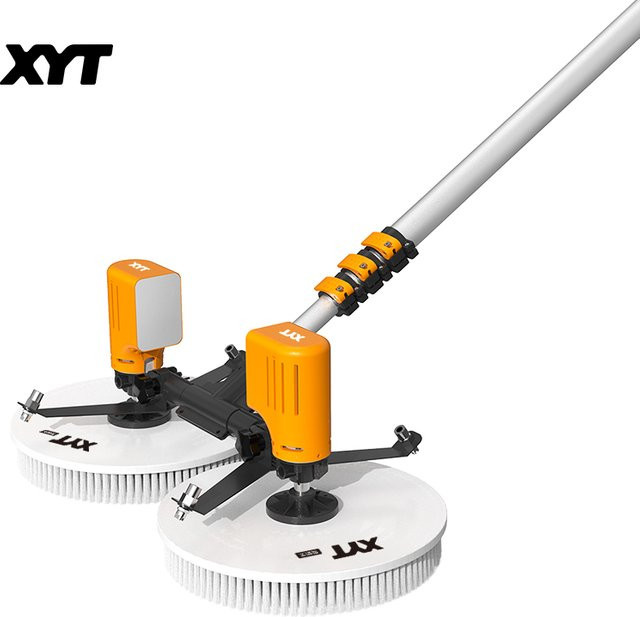 XYT Solarpanel-Reinigungssystem mit doppelköpfiger elektrischer Bürste für Photovoltaik-Anlagen - Bild 1