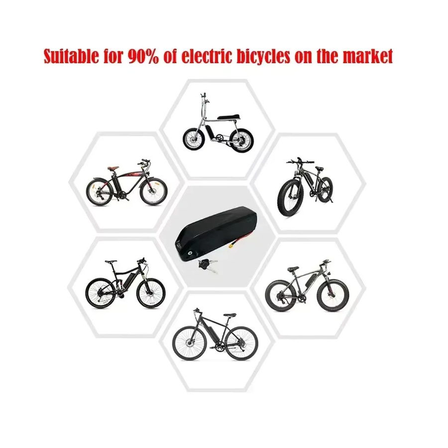 Aleaivy Hailong E-Bike Batterie in Schwarz für Bafang BBS02 BBS03 BBSHD Motoren inklusive BMS Ladegerät (36V/48V, 20Ah/30Ah/40Ah) - Bild 4
