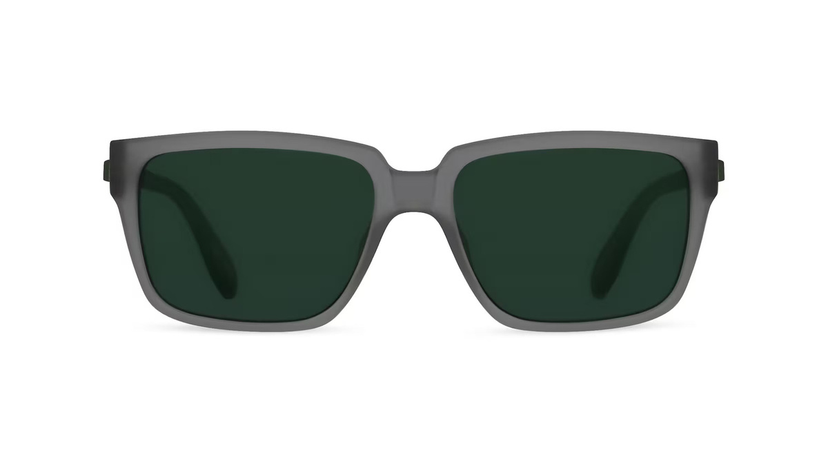 adidas Originals OR0013 Sonnenbrille, Vollrand, quadratisch, Kunststoff, Unisex, grau, grün - Bild 1