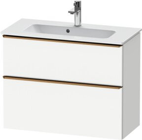 Duravit Waschtischunterschrank D-Neo Compact in Weiß, wandhängend, B/T/H: 81 x 37,2 x 62,5 cm - Bild 1