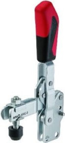 AMF Senkrecht-Spanner 6802 Größe 4 aus verzinktem Stahl und Kunststoff in Rot und Silber - Bild 1