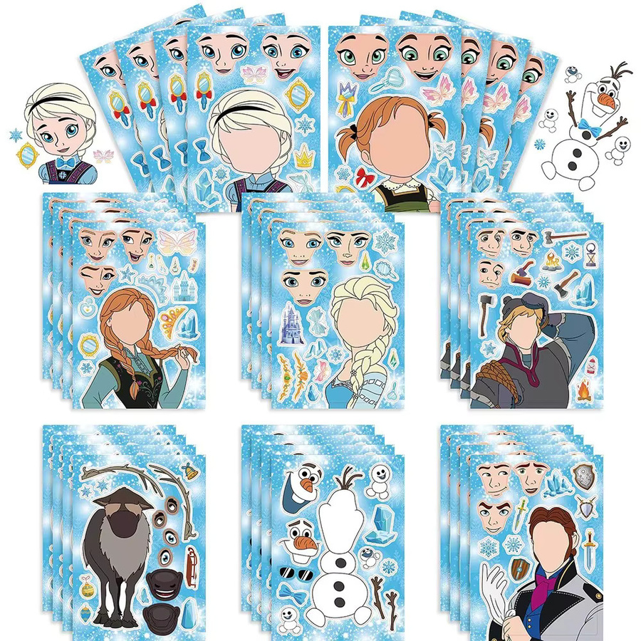Disney Die Eiskönigin Puzzle-Aufkleber, 16-teiliges Set - Bild 2