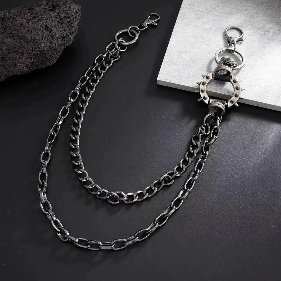 KunJoe Hosenkette, Metall, Silber, Herren - Bild 4