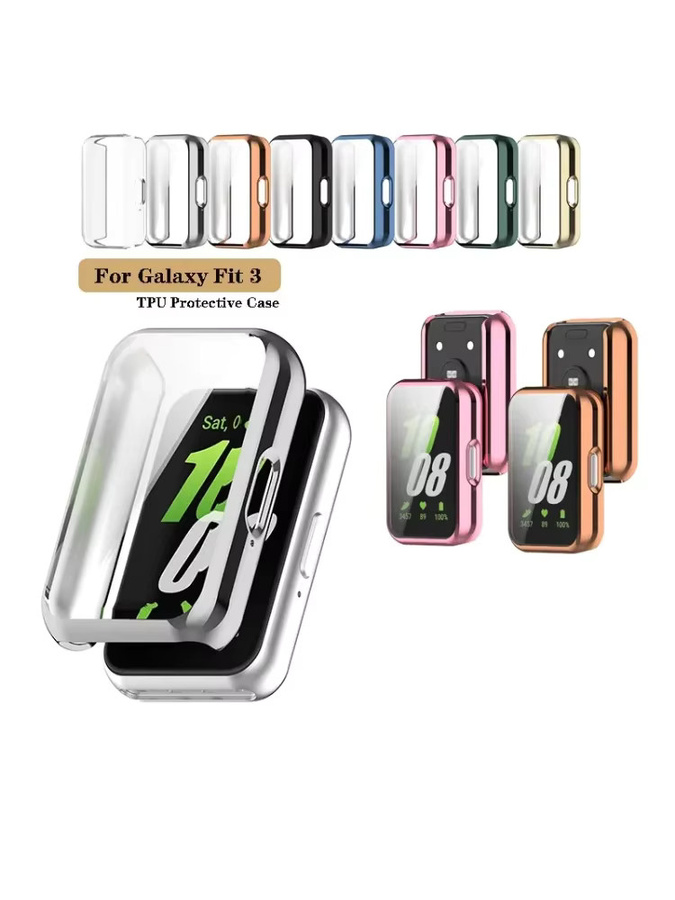 Aaigea Schutzfolie Samsung Galaxy Fit 3, Schwarz, Transparent, Unisex - Bild 6