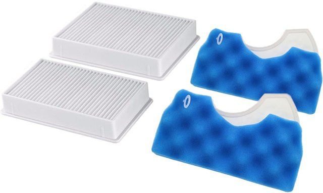 Samsung Staubsauger Ersatzfilter-Set mit HEPA-Filter und blauem Schwammfilter für Modelle DJ63-00669A SC43-47 SC4520 SC4740 VC-9625 VC-BM620 - Bild 1