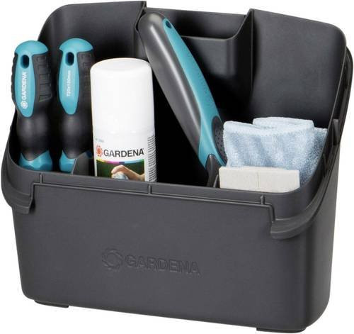 GARDENA Wartungs- und Reinigungs-Set passend für die Rasentrimmer R40Li, R70Li und SILENO - Bild 1