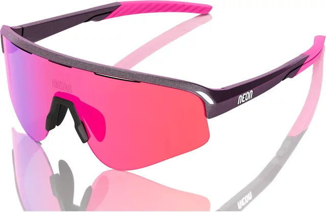 Neon Arrow 2.0 Air Sonnenbrille, Wrap, TR90, Red, Pink, Unisex, Vollrand - Bild 1