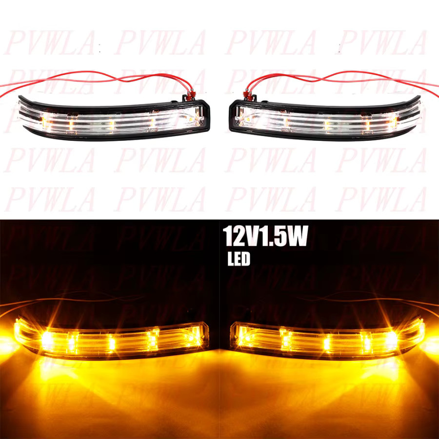 LED Blinker Licht Repeater Anzeige für Mercedes Benz W169 A170 A180 A200 W245 B160 B180 B200 ab Baujahr 2005 - Bild 2