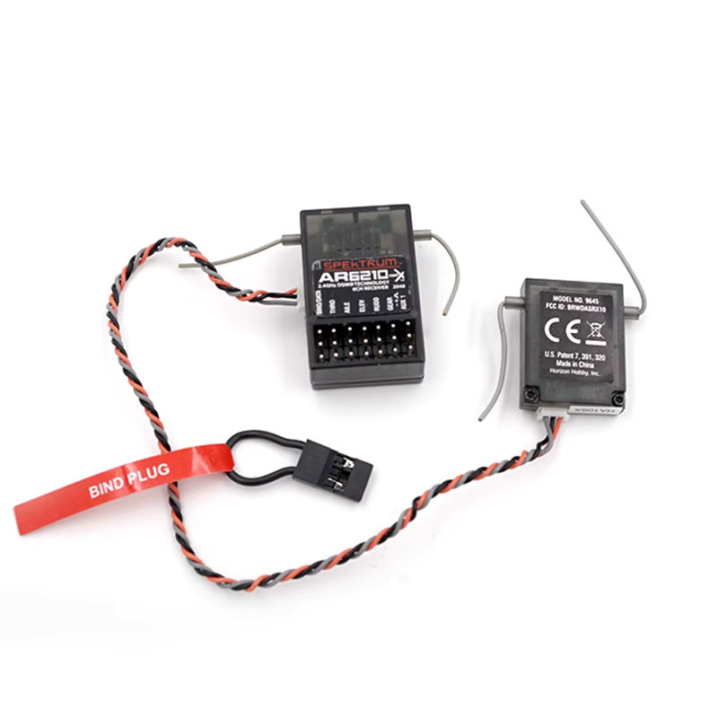 AEOLIAN AR6210 DSMX 2,4G 6CH Empfänger, Zubehör, Schwarz - Bild 2
