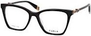 Furla VFU 833 Korrektionsbrille, Cat Eye, Vollrand, Black, Damen - Bild 1