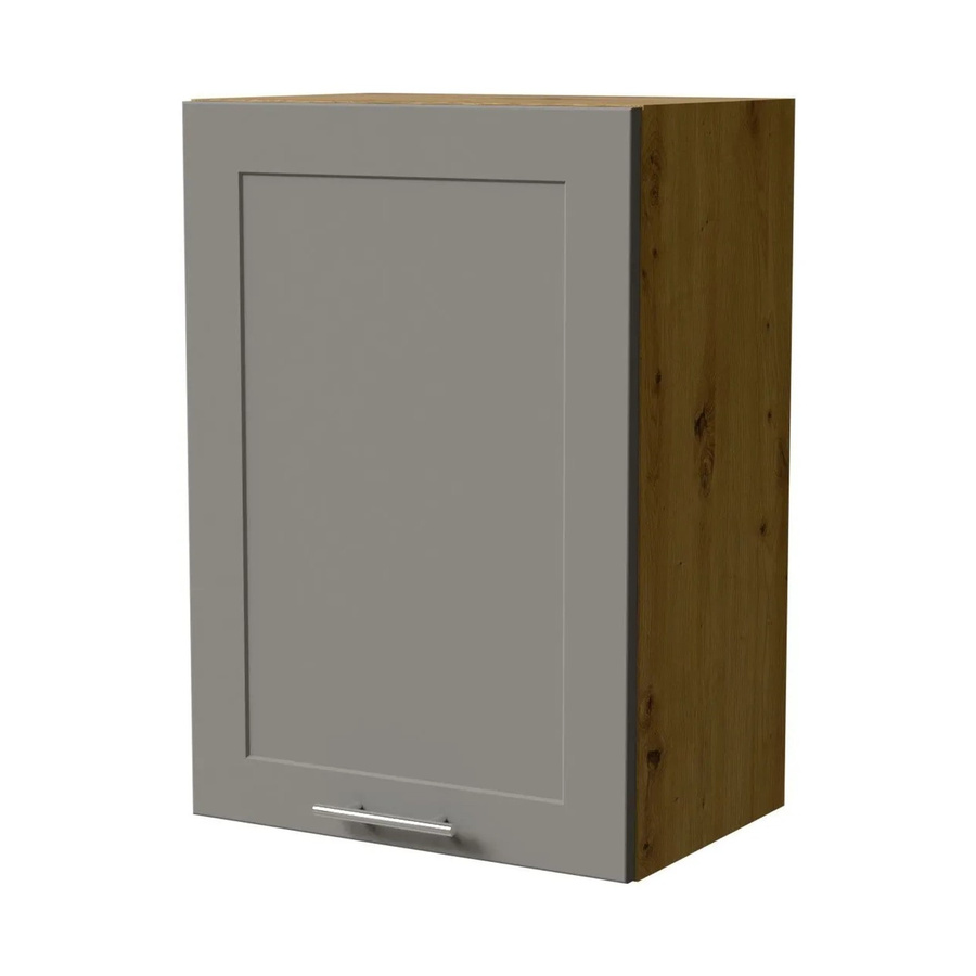 Feldmann-Wohnen Hängeschrank Oslo W2/50 in Eiche Artisan und Dust Grey Matt mit Soft-Close-Türen, B/T/H: 50 x 32,5 x 72 cm - Bild 2