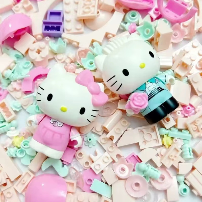 Sanrio Hello Kitty Wonder Moon Spieluhr Bauklötze, Bunt / Mehrfarbig - Bild 1