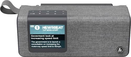Hama DR200BT Tischradio DAB+ UKW Bluetooth Grau - Bild 1