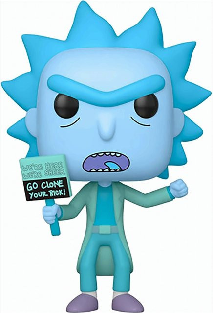 Funko Rick & Morty Hologram Rick Clone Vinyl Figur - Bild 1